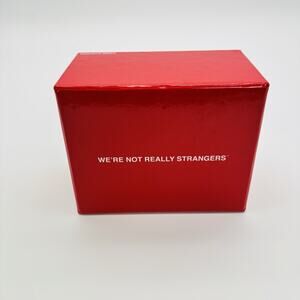 We're Not Really Strangers Card Game Couples Edition Relationship Game COMPLETE